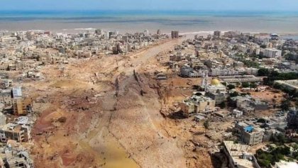 Miles de muertos en Libia por inundaciones.