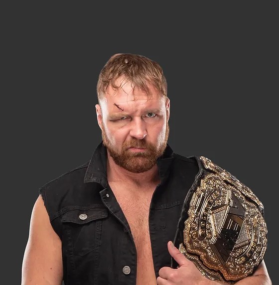 Jon Moxley como campeón de AEW