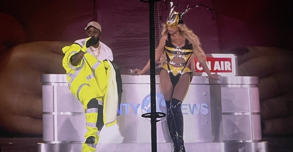 Mira a Kendrick Lamar y Beyoncé interpretar "America Has a Problem" en vivo