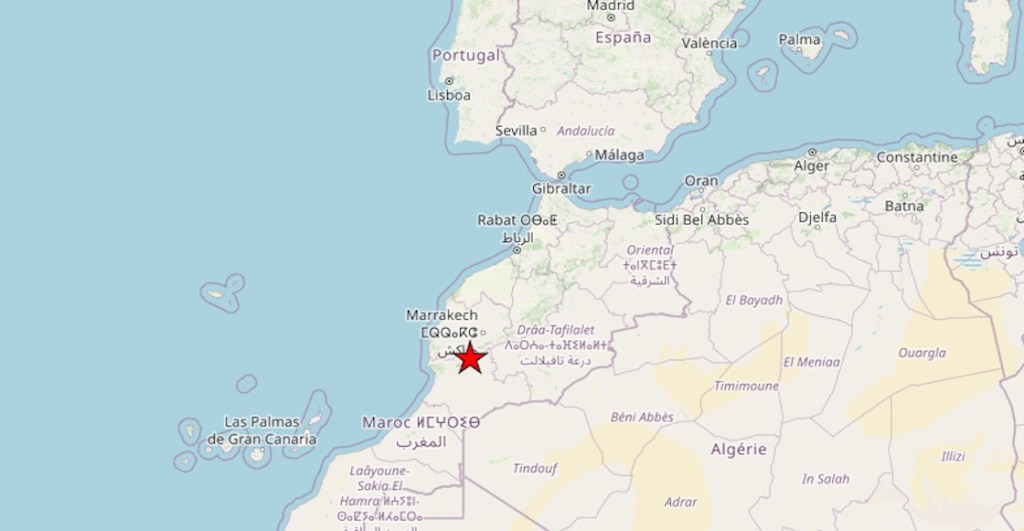 Fotos y videos del sismo en Marruecos