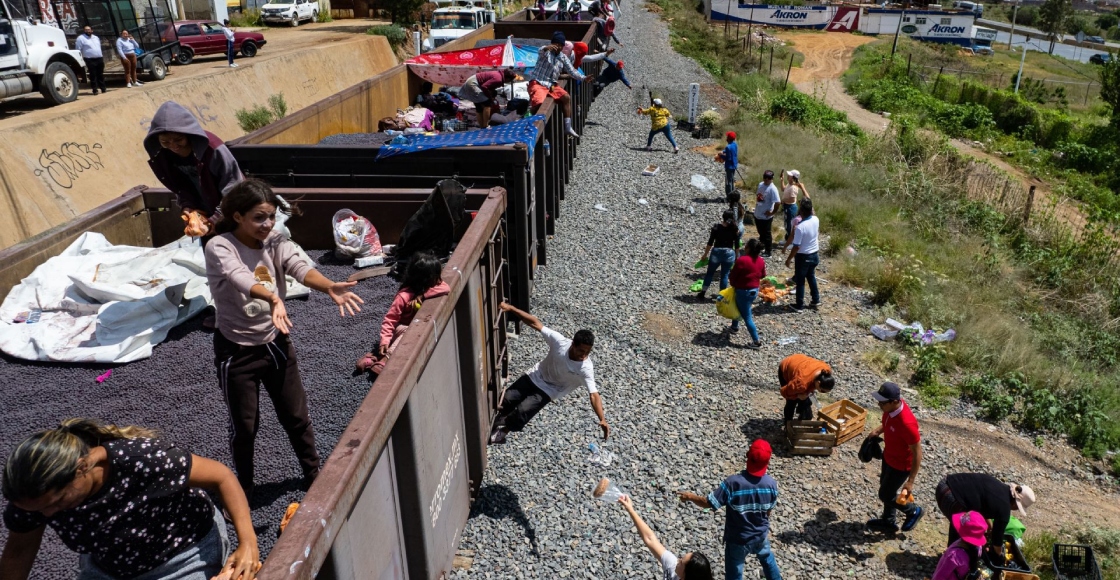 Ferromex frenó 60 trenes en rutas hacia el norte por los migrantes