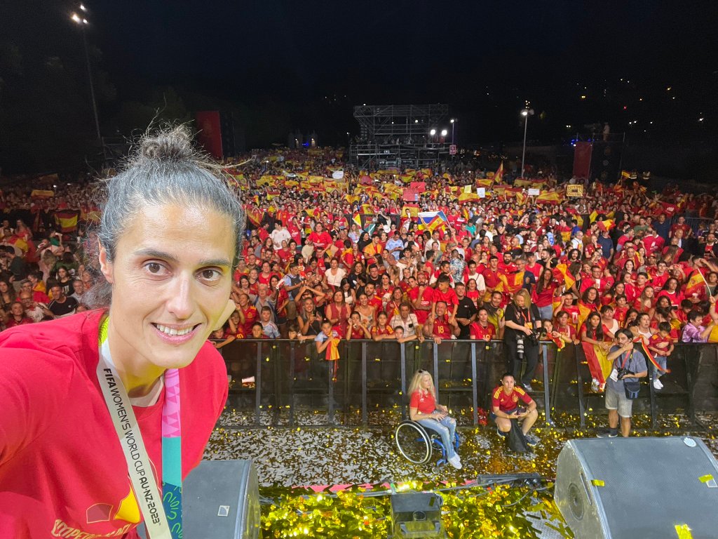Montse Tomé fue parte del proceso que llevó a España a consagrase campeona del Mundial Femenil 2023