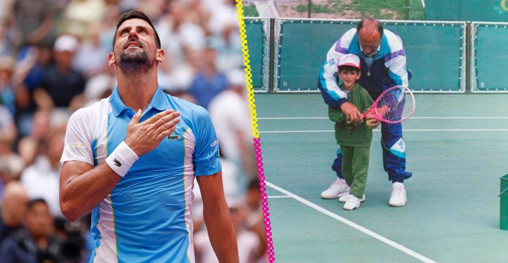 Novak Djokovic y su infancia en Serbia