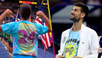 El homenaje de Djokovic a Kobe Bryant tras ganar el US open y el Grand Slam 24