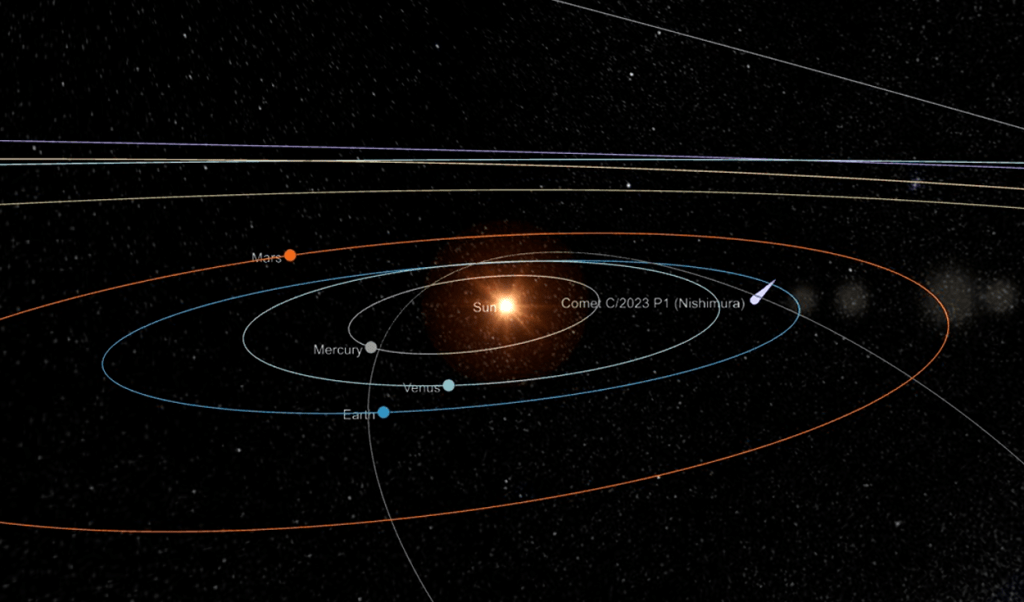 ¿Cuándo, cómo y dónde podrás ver al cometa Nishimura en México?
