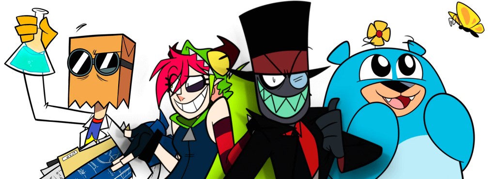 Personajes de Villanos, serie animada de Cartoon Network