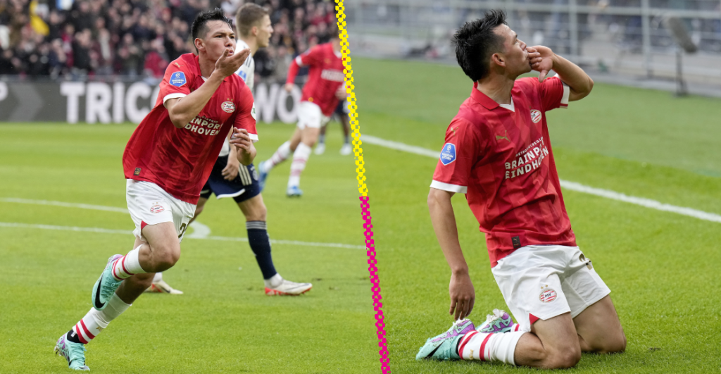 Revive el gol del 'Chucky' Lozano con el PSV Eindhoven ante el Ajax