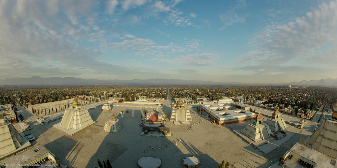 La capital vuelve: Explora esta reconstrucción 3D de Tenochtitlán