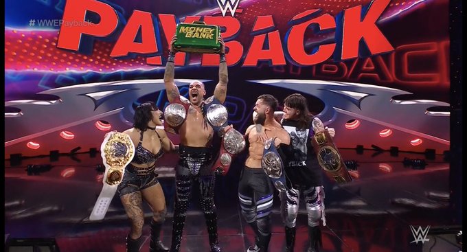 Todos los miembros de The Judgment Day son campeones en Payback