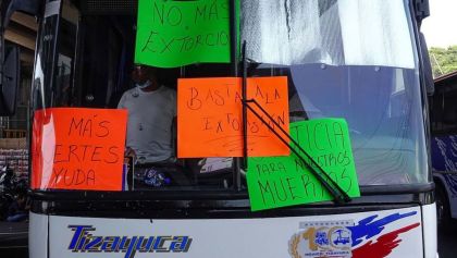 Ola de asaltos obligan a transportistas a suspender servicio en Tizayuca
