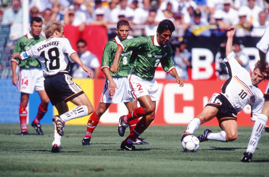 La Selección Mexicana contra Alemania en Francia 1998