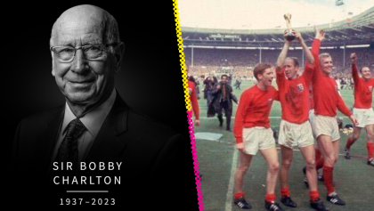 Bobby Charlton falleció a los 86 años de edad