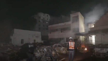bombardeo hospital de gaza 3