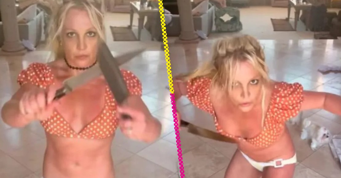 Britney Spears salvó a una tienda de la bancarrota gracias a... ¿su video bailando con cuchillos?