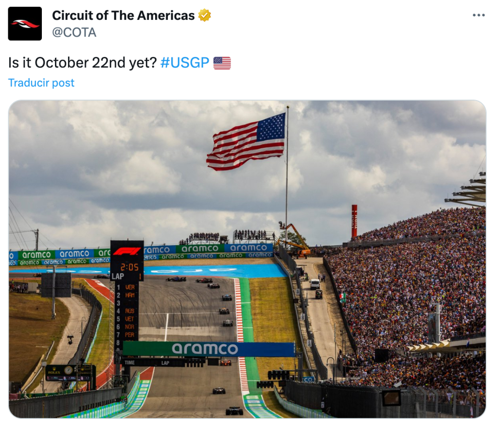 ¿Cuándo, a qué hora y dónde ver en vivo a Checo Pérez en el GP de Estados Unidos?