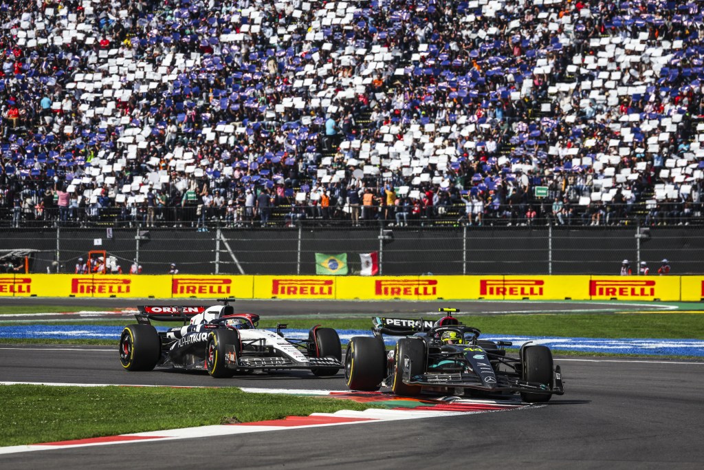 Los mosaicos en el Gran Premio de México
