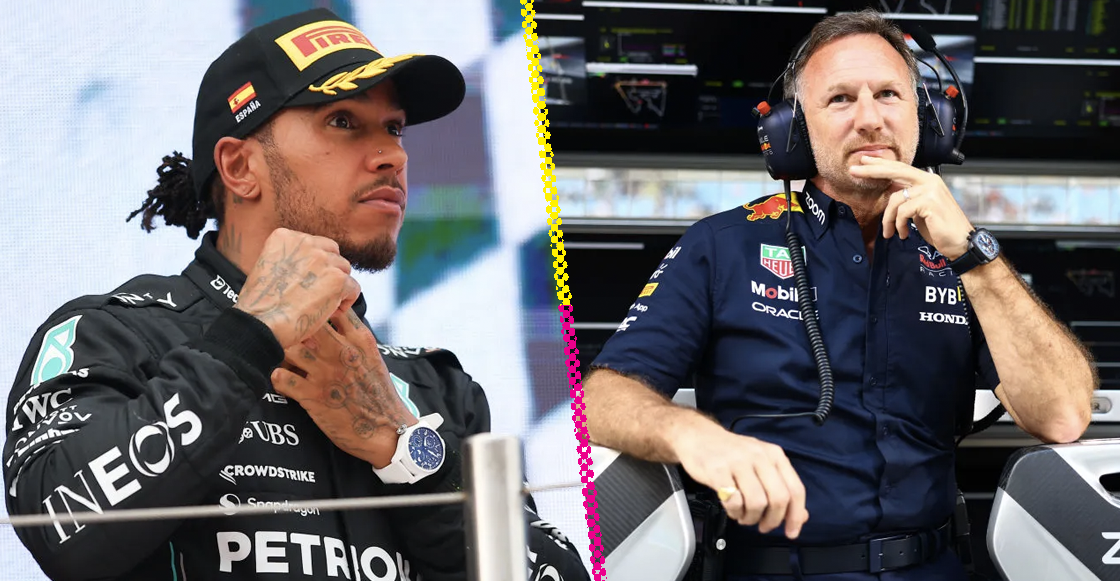 Christian Horner le recordó a Hamilton cuando habló 'mal' de Checo
