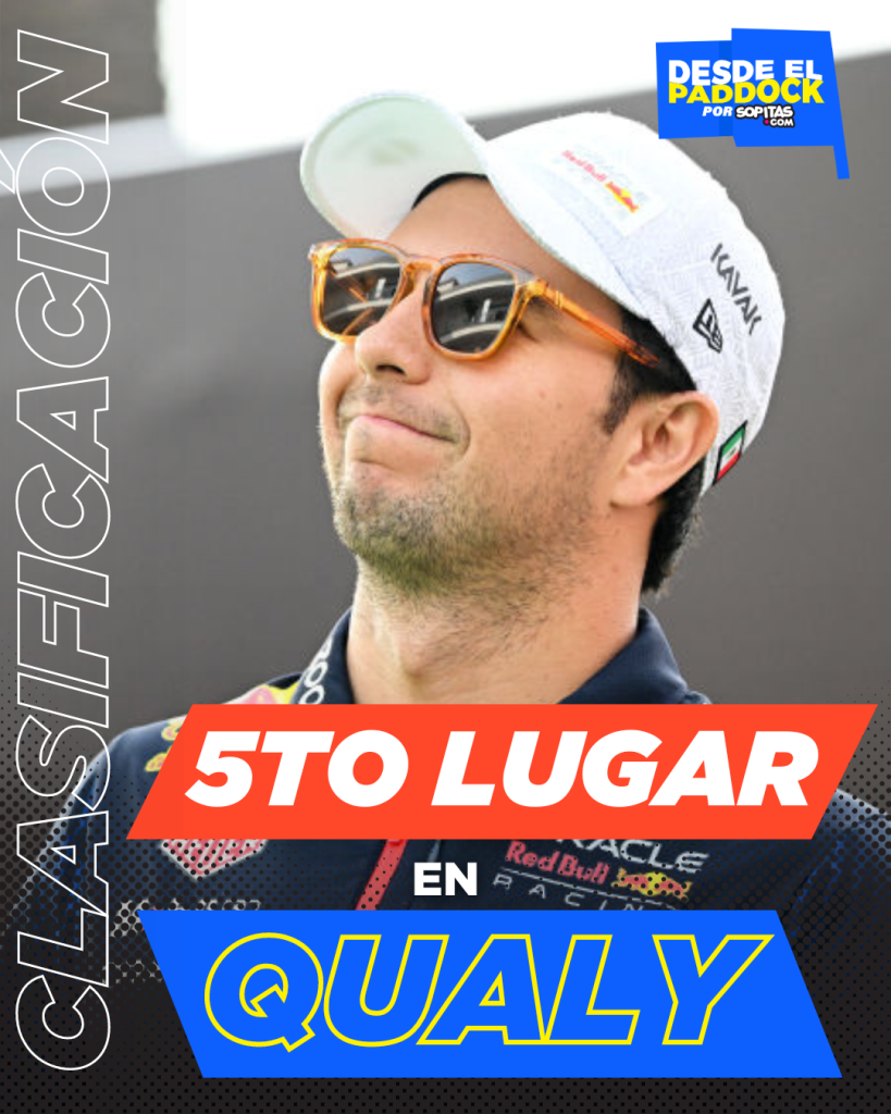 Checo Pérez en la Qualy del GP de México
