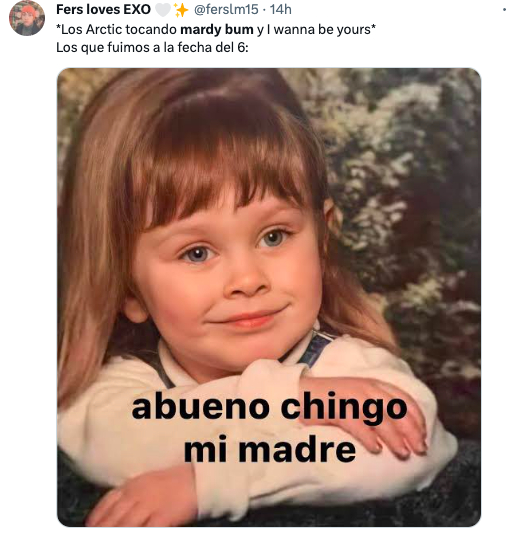 Los Arctic Monkeys tocaron "Mardy Bum" por primera vez en México y los memes no perdonaron 