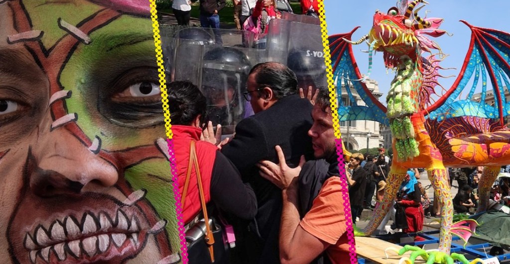 Calles cerradas por Desfile de Alebrijes, zombies y marchas en CDMX: Fin de semana de locura