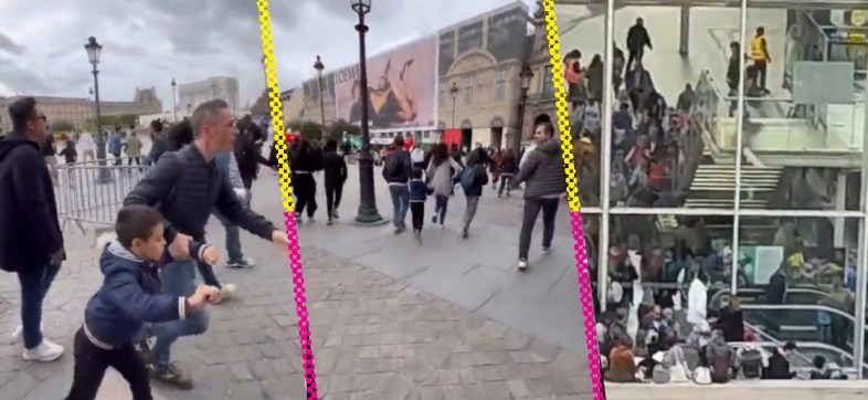 Louvre, Versalles y más: Los videos de las evacuaciones en Francia por alerta terrorista