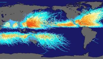 ¿Sabías que ningún huracán ha atravesado el ecuador de nuestro planeta?