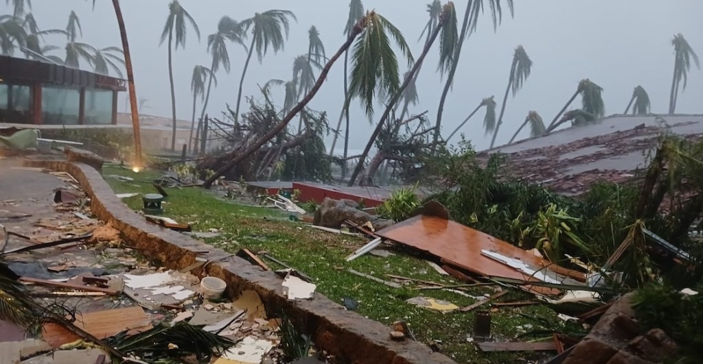 Fotos y videos de los daños del huracán Otis en Guerrero