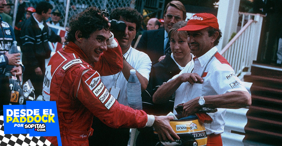 Jo Ramírez y Ayrton Senna