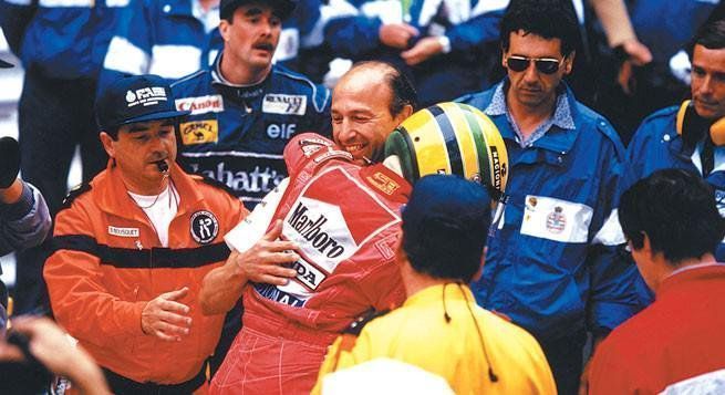 Ayrton Senna festejó muchas veces con Jo Ramírez