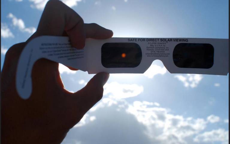 ¿Por qué no podemos ver directo al Sol durante un eclipse?
