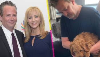 Lisa Kudrow quiere adoptar al perrito de Matthew Perry tras su muerte