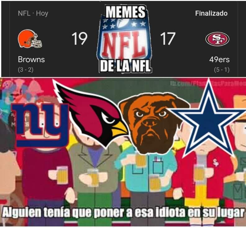 Meme de la semana 6 de NFL