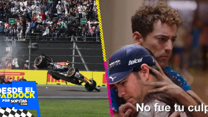 Los memes del choque de Checo en el Gran Premio de México