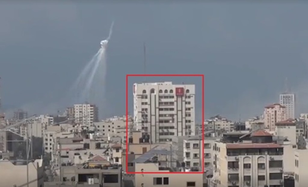 Misiles de fósforo blanco que usa Israel.