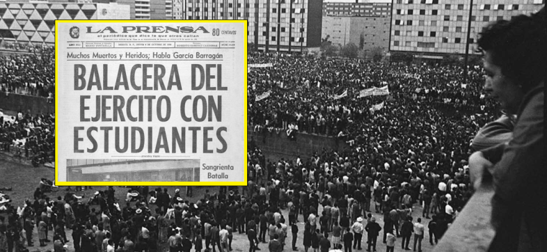 ¿Qué decían las primeras planas del 3 de octubre del 68?
