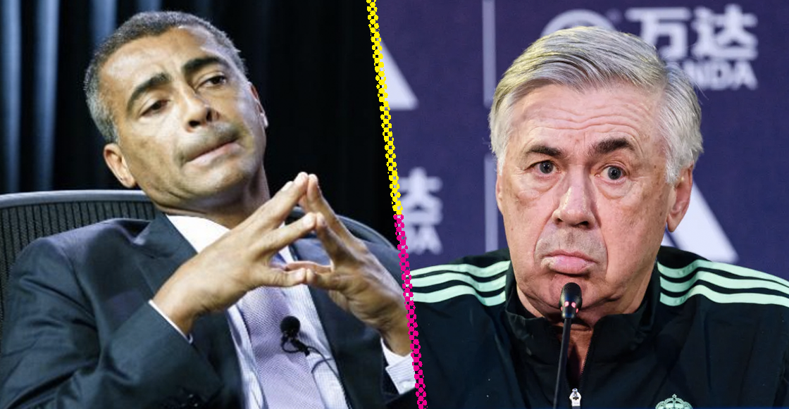 ¿Romário le hace el 'feo' a Carlo Ancelotti?
