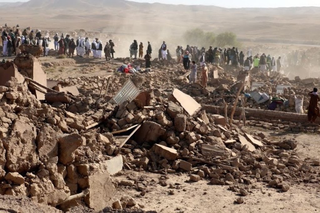 Segundo terremoto en Afganistán.