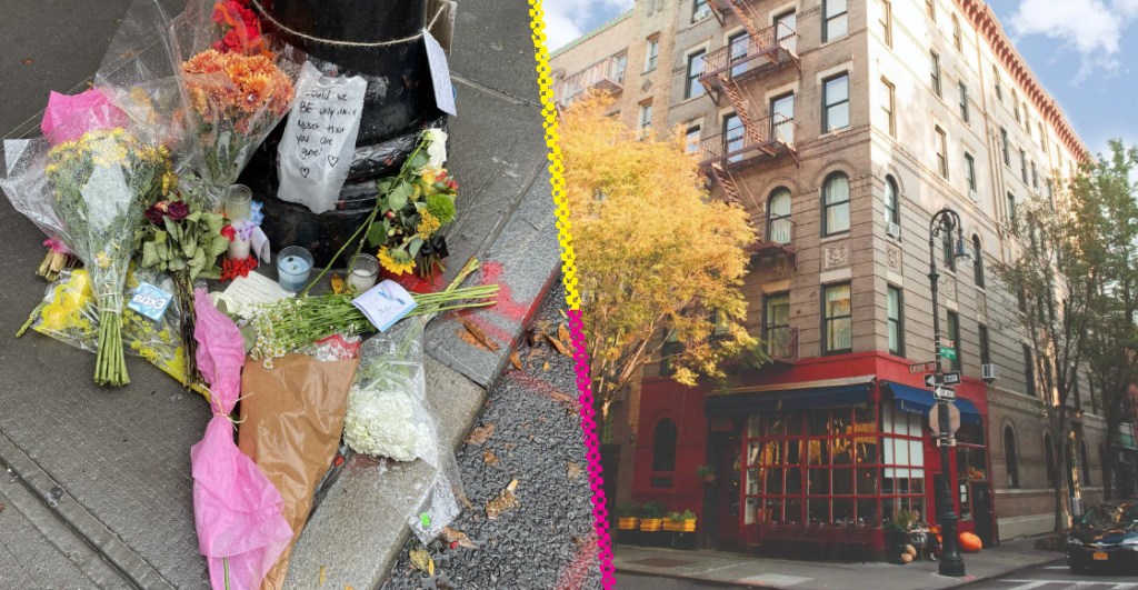 Ay mi corazón: Fans dejan flores a Matthew Perry afuera del departamento de 'Friends' en Nueva York
