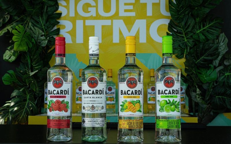 bacardi de sabores