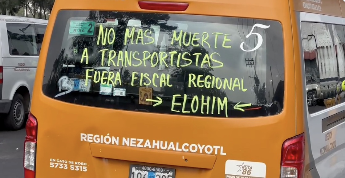 Bloqueos de transportistas en Nezahualcóyotl y la autopista México-Puebla