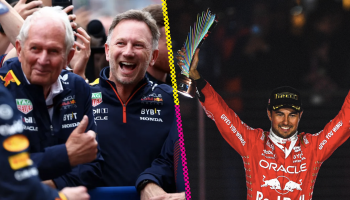 Christian Horner y Helmut Marko: "Checo fue brillante" en el GP de Las Vegas