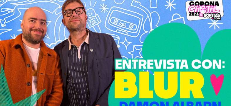 Damon Albarn nos cuenta sobre el regreso de Blur, su primer show en México y... ¿Peso Pluma?