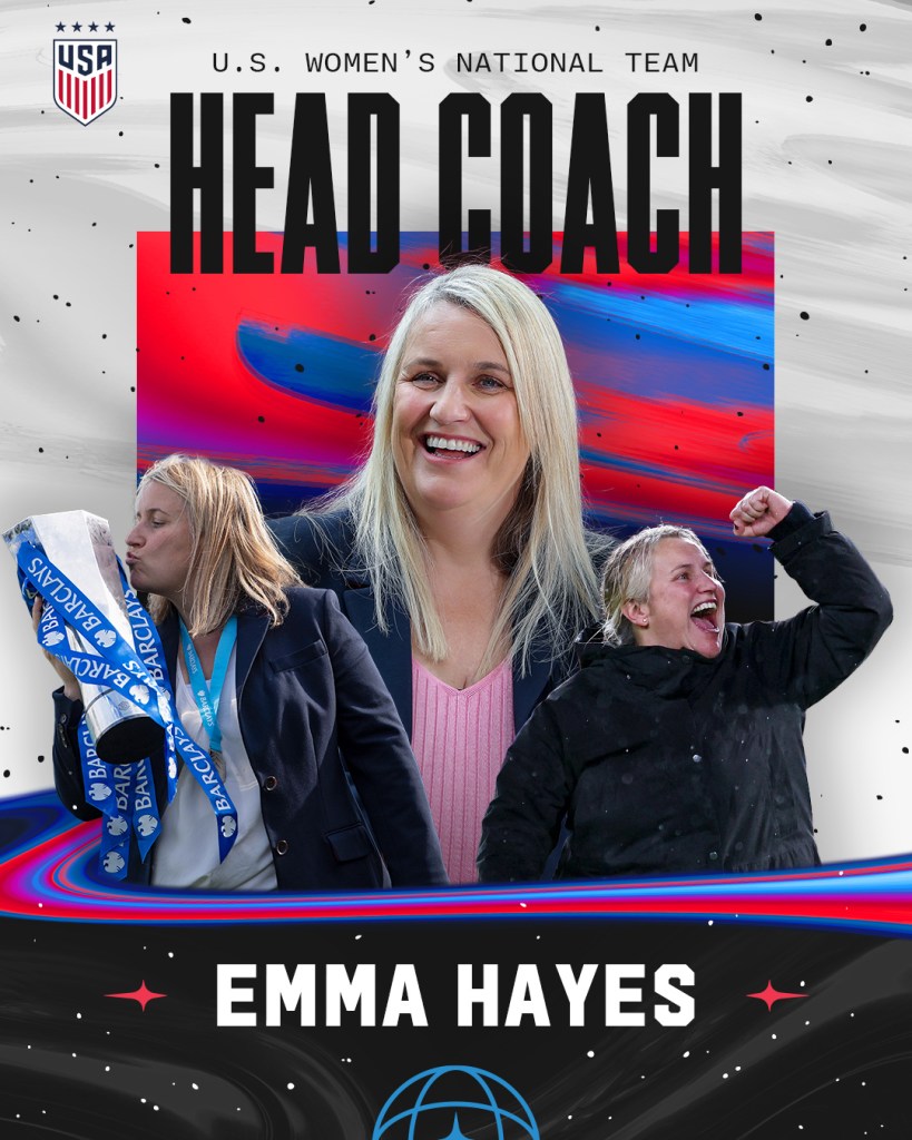 Emma Hayes entrenadora de Estados Unidos