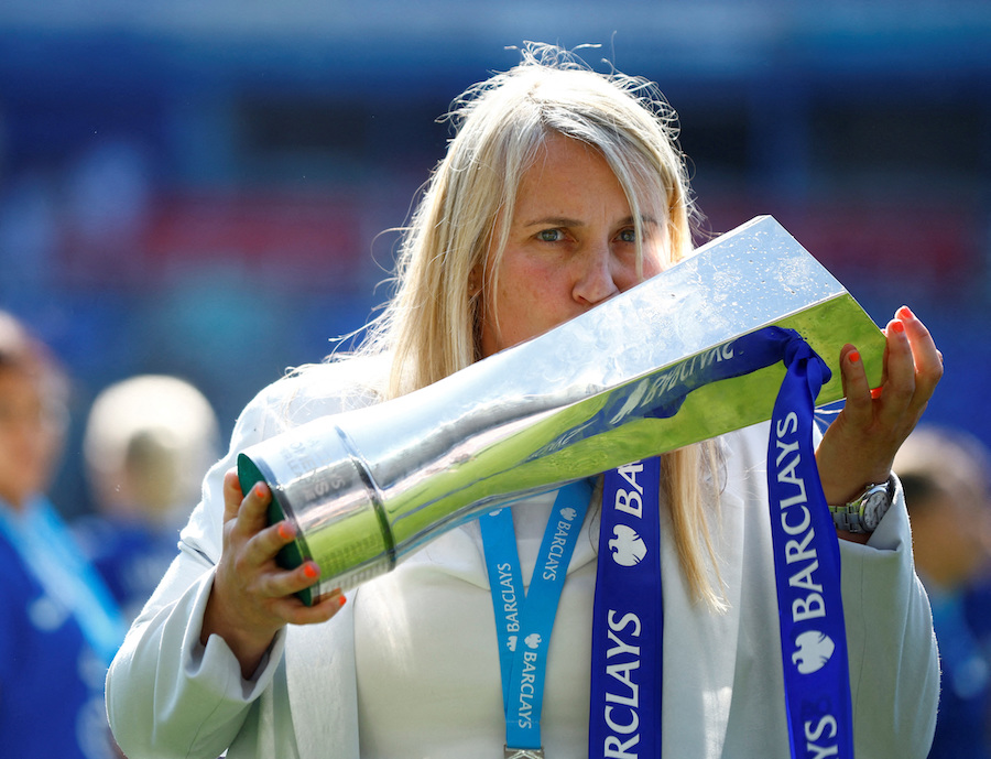 Emma Hayes entrenadora de Chelsea y Estados Unidos