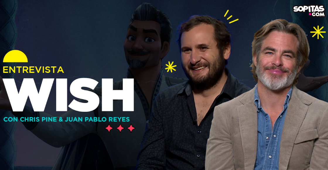 Chris Pine and Juan Pablo Reyes talk to us about ‘Wish’, the film that celebrates 100 years of Disney