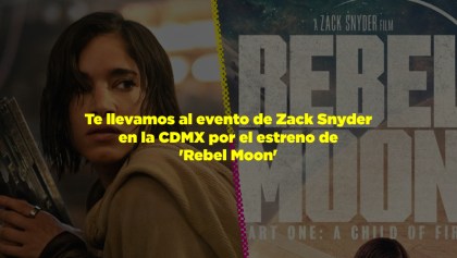 Te llevamos al evento de Zack Snyder en la CDMX para celebrar el estreno de 'Rebel Moon'