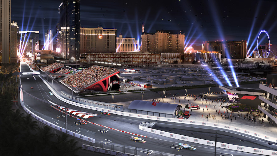 El Gran Premio de Las Vegas se correrá por la noche