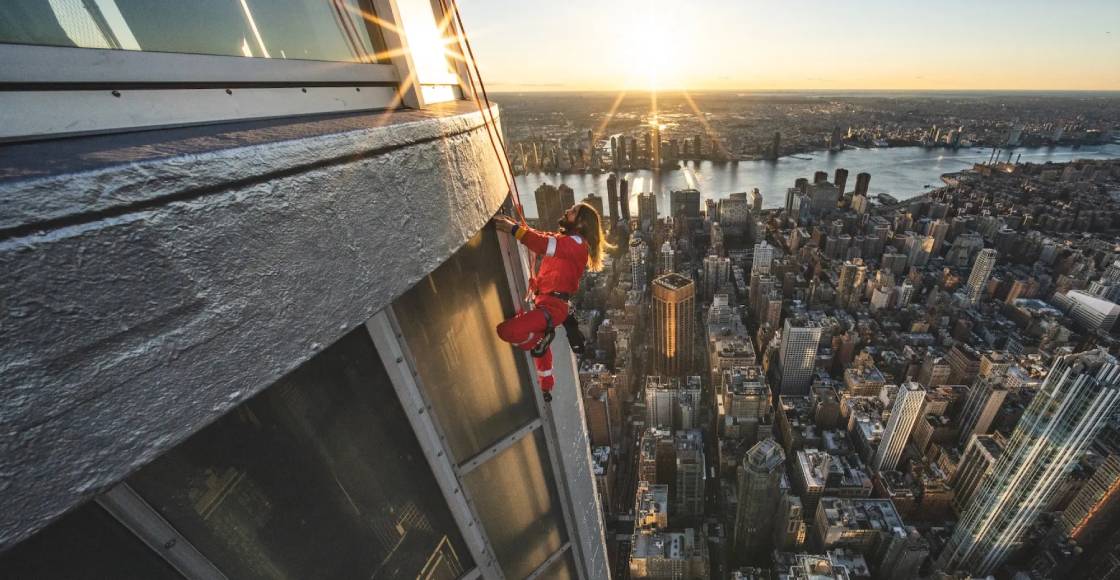 What?! Checa a Jared Leto escalando el Empire State de Nueva York