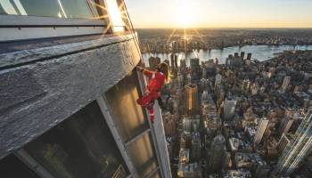 What?! Checa a Jared Leto escalando el Empire State de Nueva York