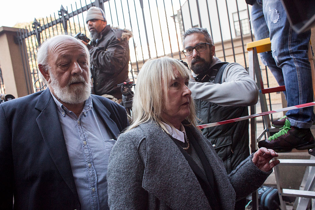 Los padres de Reeva Steenkamp, Barry y June